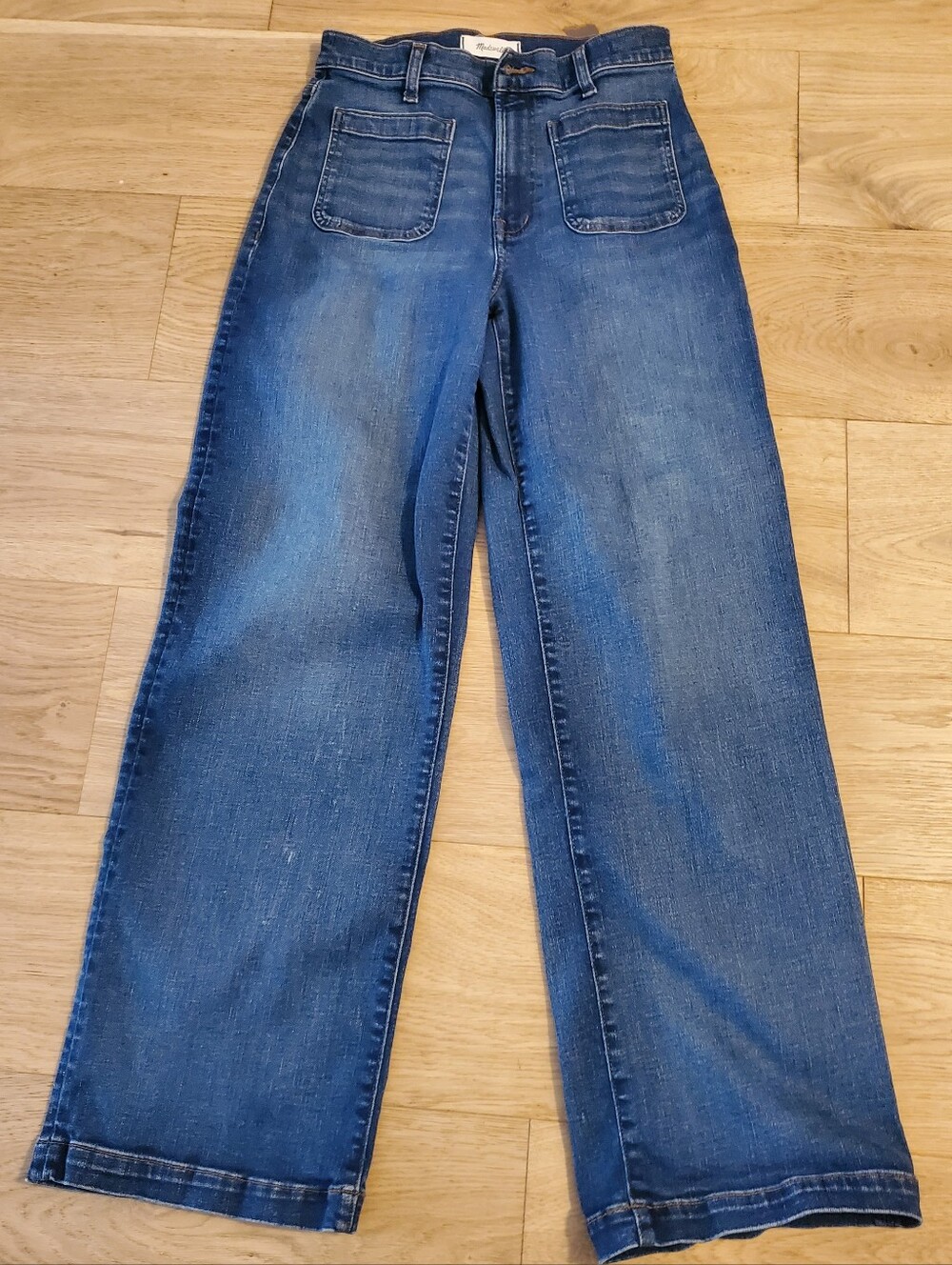 Madewell Emmett Wide Leg Jeans Size 27